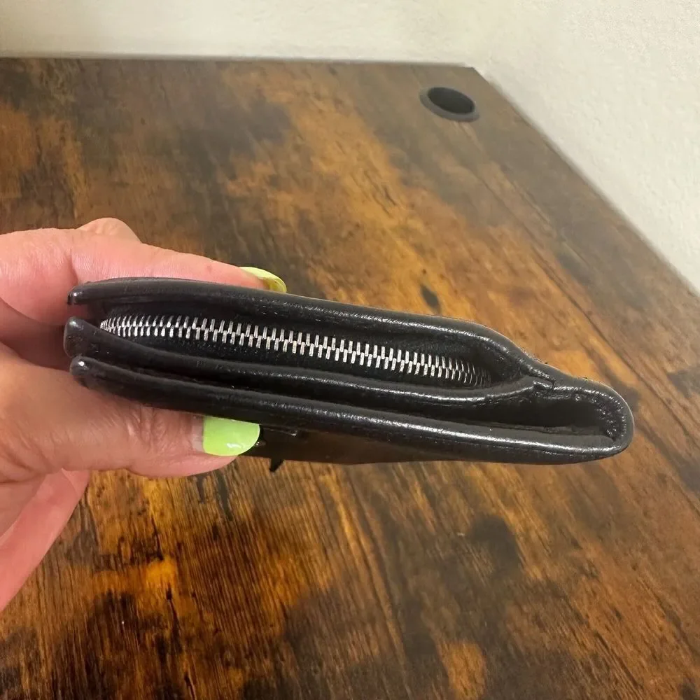 BVLGARI‎ B Zero Bifold Wallet Black Leather